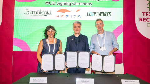 Blended-textile recycling: Green Machine Circular Textile Ecosystem established