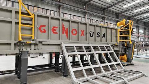 GENOX launches new pipe shredder for large diameter pipe recycling